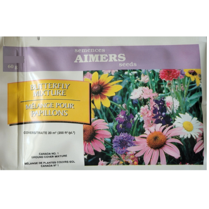 Aimers Seeds Mix Wildflowers Butterfly 60g Pkg.