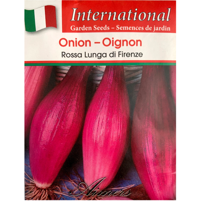 Aimers International Onion Rossa Lunga di Firenze Pkg.