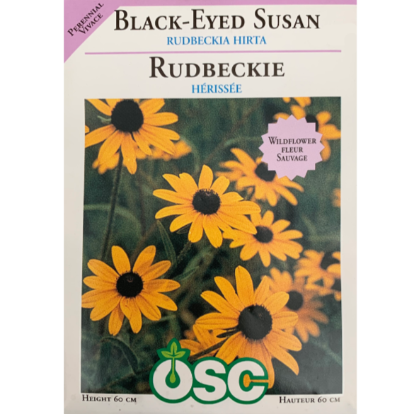 OSC Seeds Black-Eyed Susan Rudbeckia Hirta Pkg.