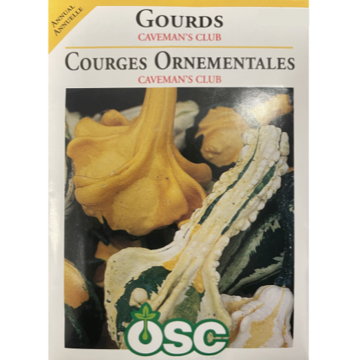 OSC Seeds Gourds Caveman's Club Pkg.