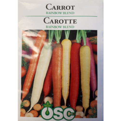 OSC Seeds Carrot Rainbow Blend Pkg.