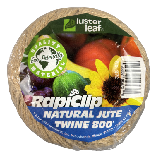 Twine Natural Jute RapiClip 800'