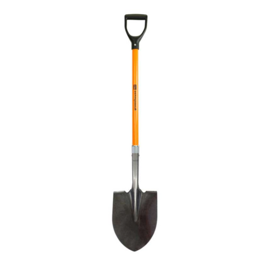 Shovel Round Fiberglass D-Handle 34"