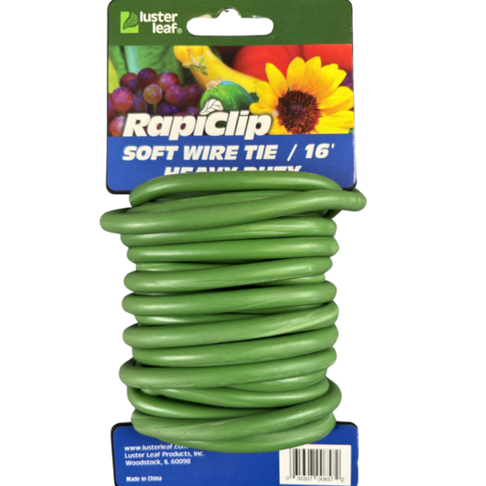 Wire Soft Tie Heavy Duty Green 16 Ft.