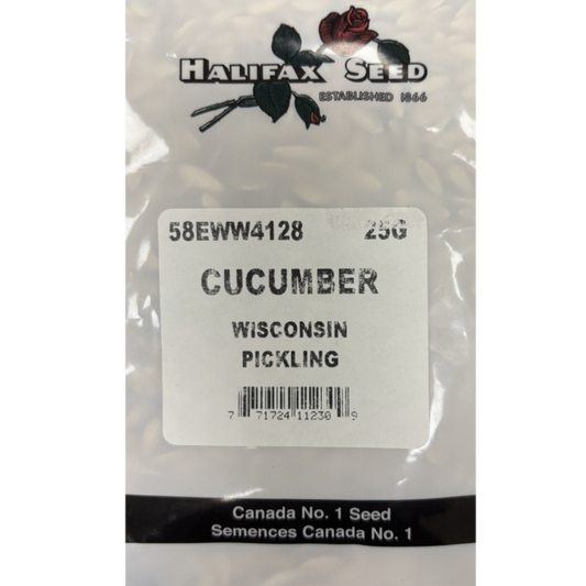 Halifax Seed Bulk Cucumber Wisconsin Pickling 25g