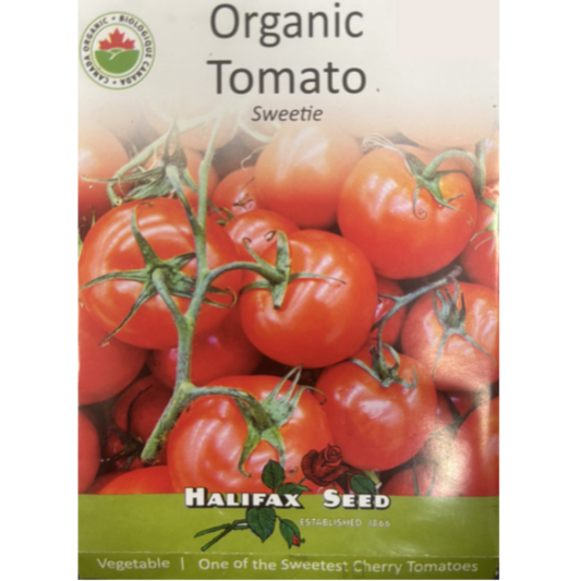 Halifax Seed Organic Tomato Sweetie Pkg.