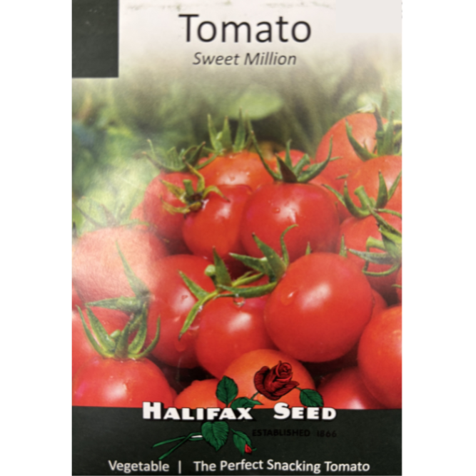 Halifax Seed Tomato Sweet Million Pkg.