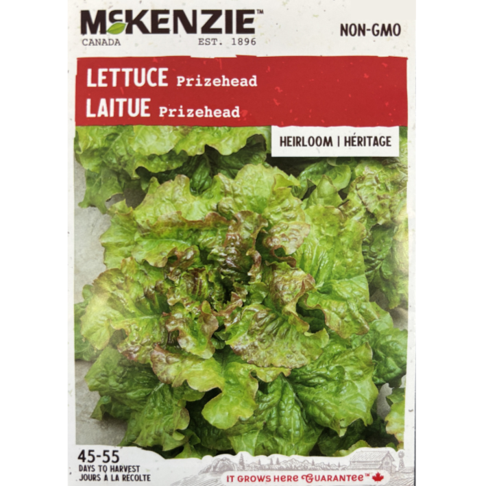 McKenzie Seed Lettuce Prizehead Pkg.