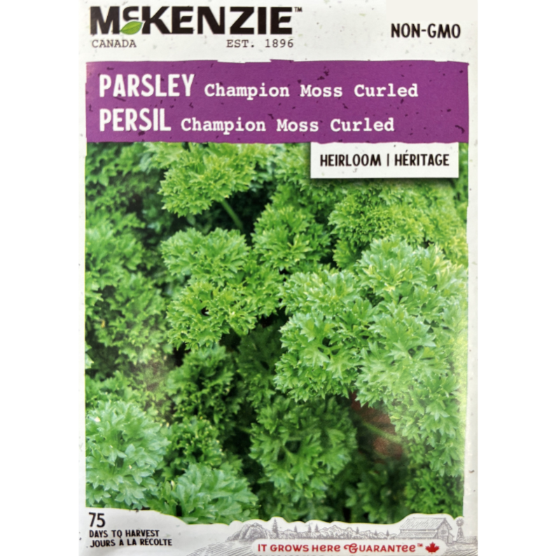 McKenzie Herb Seed Parsley Champion Moss Curled Pkg