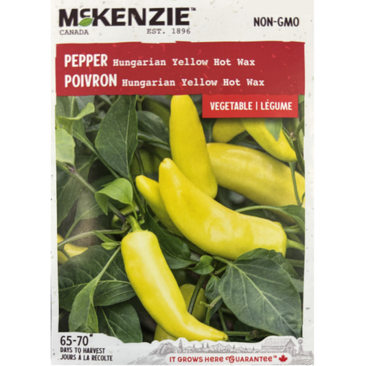 McKenzie Seed Pepper Hungarian Yellow Hot Wax Pkg.