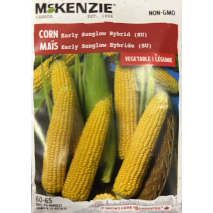 McKenzie Seed Corn Early Sunglow Hybrid Pkg.