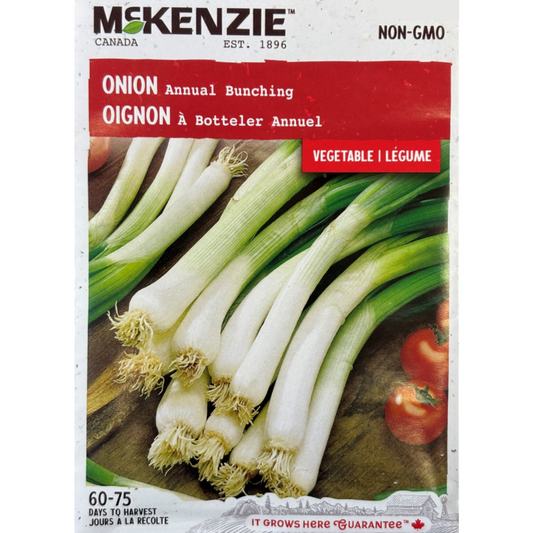 McKenzie Seed Onion Annual Bunching Pkg.