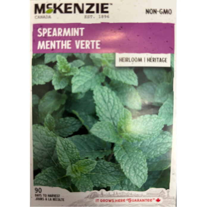 McKenzie Herb Seed Spearmint Pkg.