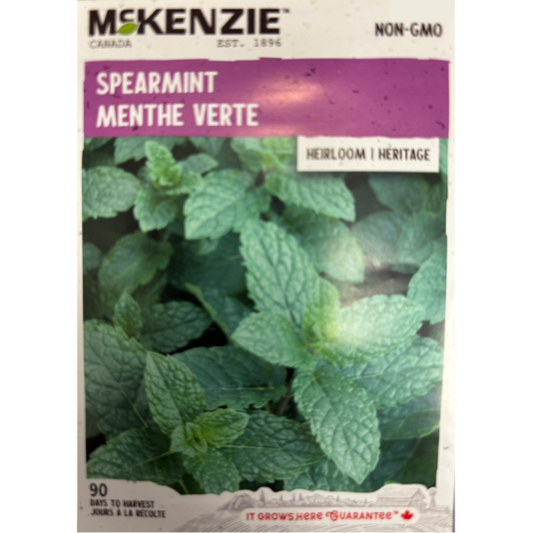 McKenzie Herb Seed Spearmint Pkg.