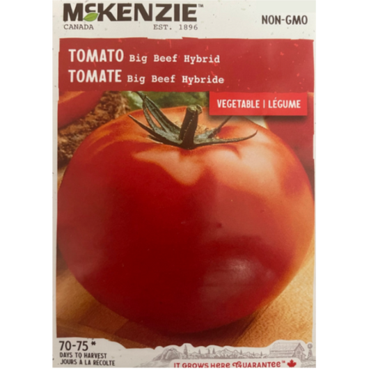 McKenzie Seed Tomato Big Beef Hybrid Pkg.