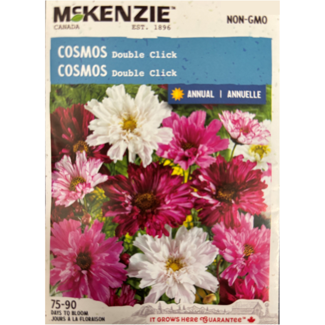 McKenzie Seed Cosmos Double Click Pkg.