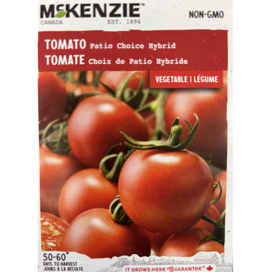 McKenzie Seed Tomato Patio Choice Hybrid Pkg.