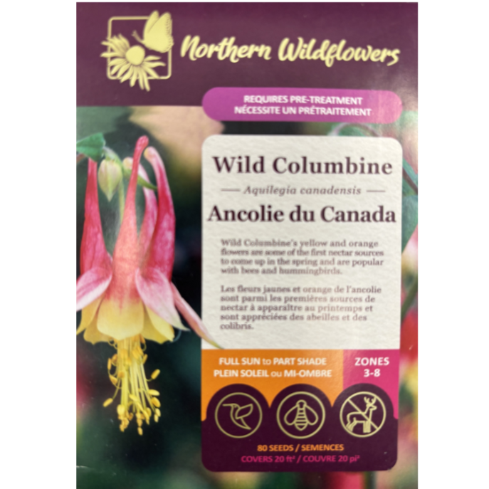 Northern Wildflowers Columbine Wild Pkg.