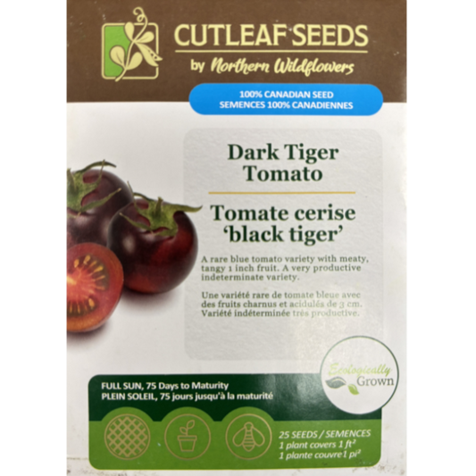 Northern Wildflowers Tomato Dark Tiger Pkg.