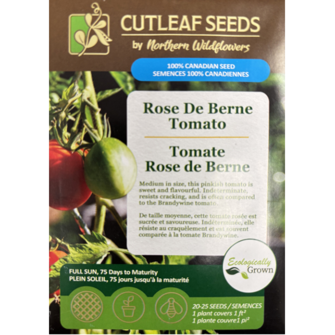 Northern Wildflowers Tomato Rose de Berne Pkg.