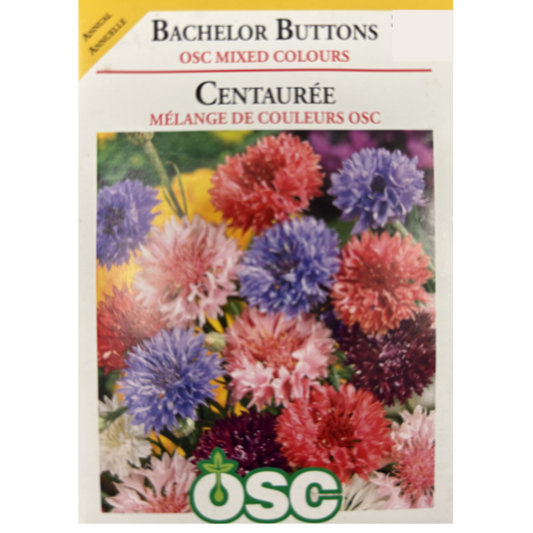 OSC Seeds Bachelor Buttons OSC Mixed Pkg.