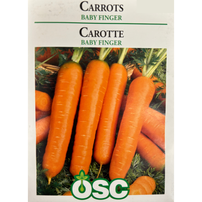 OSC Seeds Carrot Baby Finger Pkg.