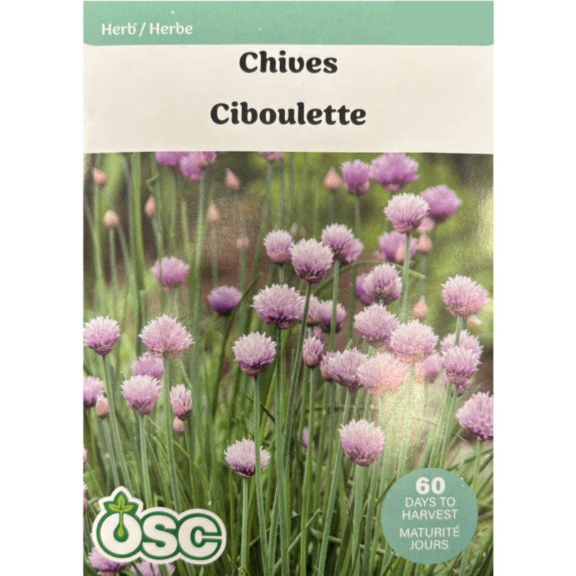 OSC Herb Seeds Chives Pkg.