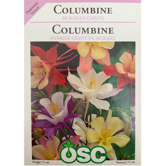 OSC Seeds Columbine McKana's Giants Pkg.