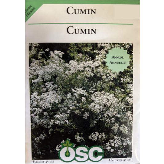 OSC Herb Seeds Cumin Pkg.