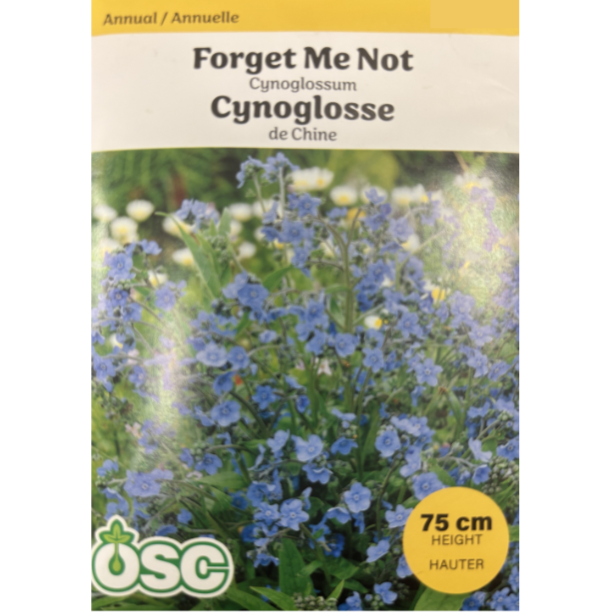 OSC Seeds Forget-Me-Not Cynoglossum Pkg.