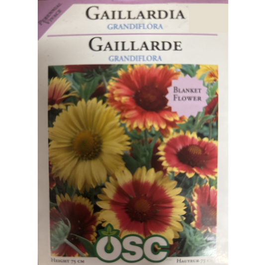 OSC Seeds Gaillardia Grandiflora Pkg.