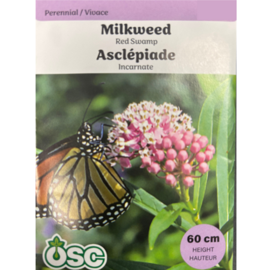 OSC Seeds Milkweed Red Swamp Pkg.