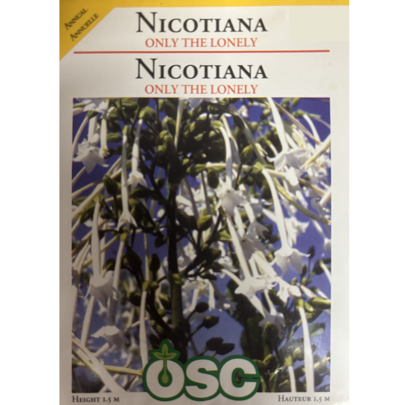 OSC Seeds Nicotiana Only the Lonely Pkg.