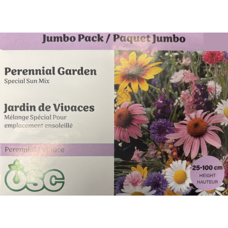 OSC Seeds Mix Perennial Special Sun Jumbo Pkg.