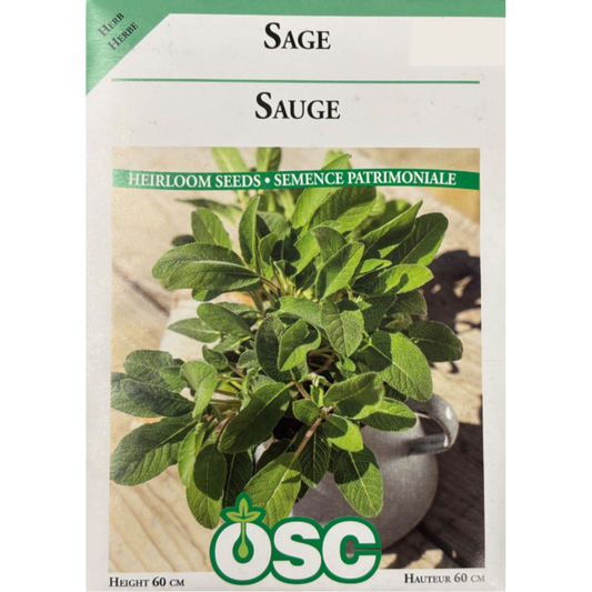 OSC Herb Seeds Sage Pkg.