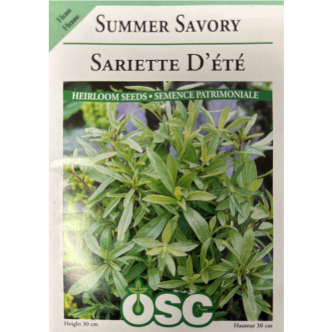 OSC Herb Seeds Summer Savory Pkg.