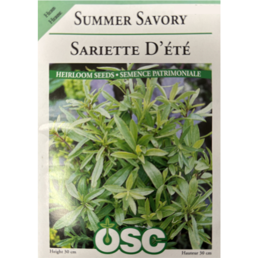 OSC Herb Seeds Summer Savory Pkg.