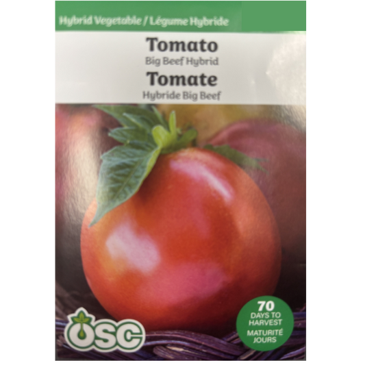 OSC Seeds Tomato Big Beef Hybrid Pkg.