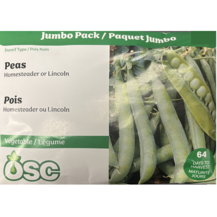 OSC Seeds Pea Homesteader/Lincoln