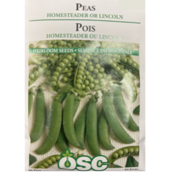 OSC Seeds Pea Homesteader/Lincoln