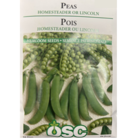 OSC Seeds Pea Homesteader/Lincoln