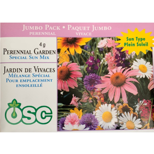 OSC Seeds Perennial Garden Perennials and Biennials Pkg.