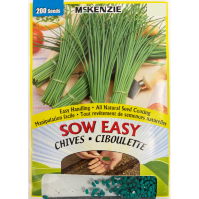 McKenzie Sow Easy Seed Chives