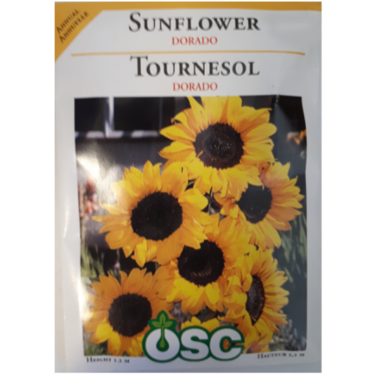 OSC Seeds Sunflower Dorado Pkg.