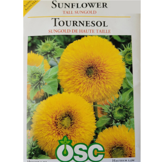 OSC Seeds Sunflower Sungold Tall Pkg.