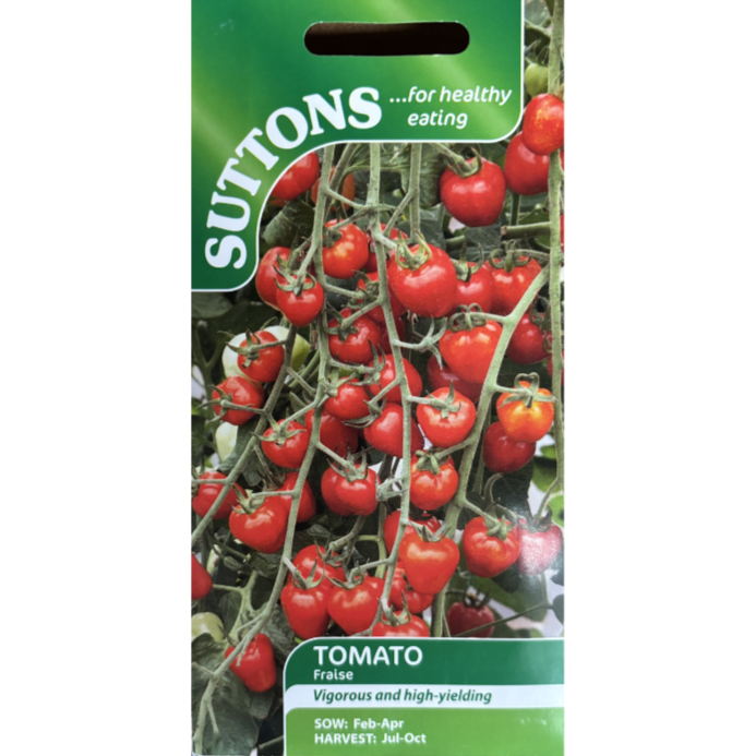 Suttons Seed Tomato Fraise Pkg.