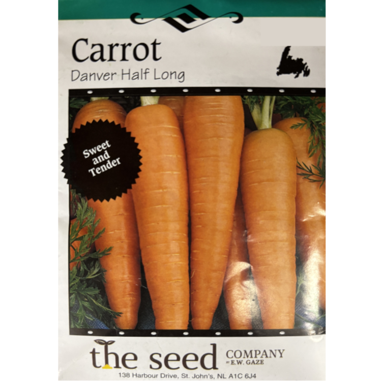 The Seed Company Carrot Danver Half Long Pkg.