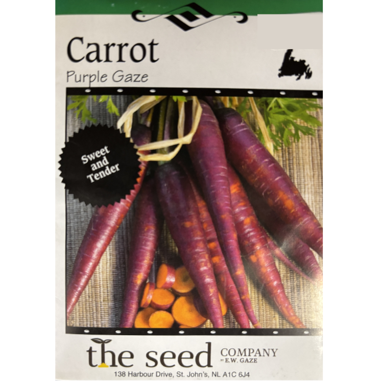 The Seed Company Carrot Purple Gaze Pkg.