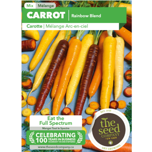 The Seed Company Carrot Rainbow Blend Pkg.