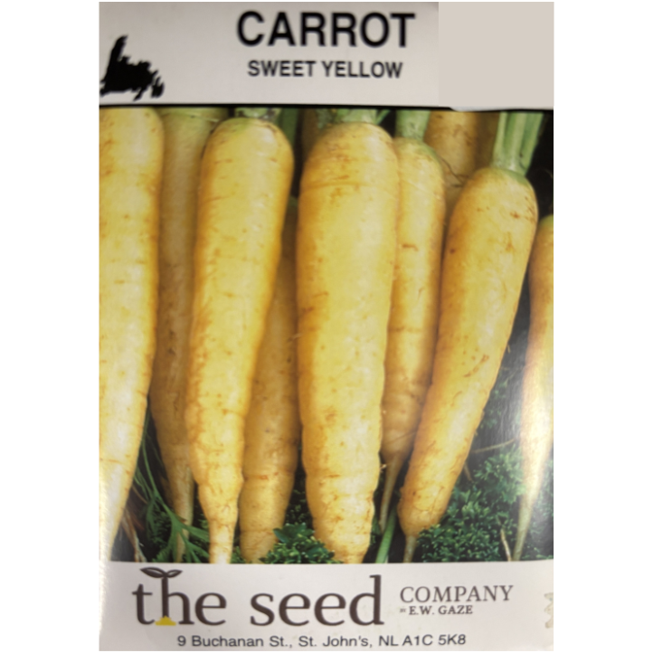 The Seed Company Carrot Sweet Yellow Pkg.